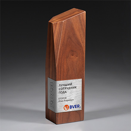 CD082-Награда из дерева и металла